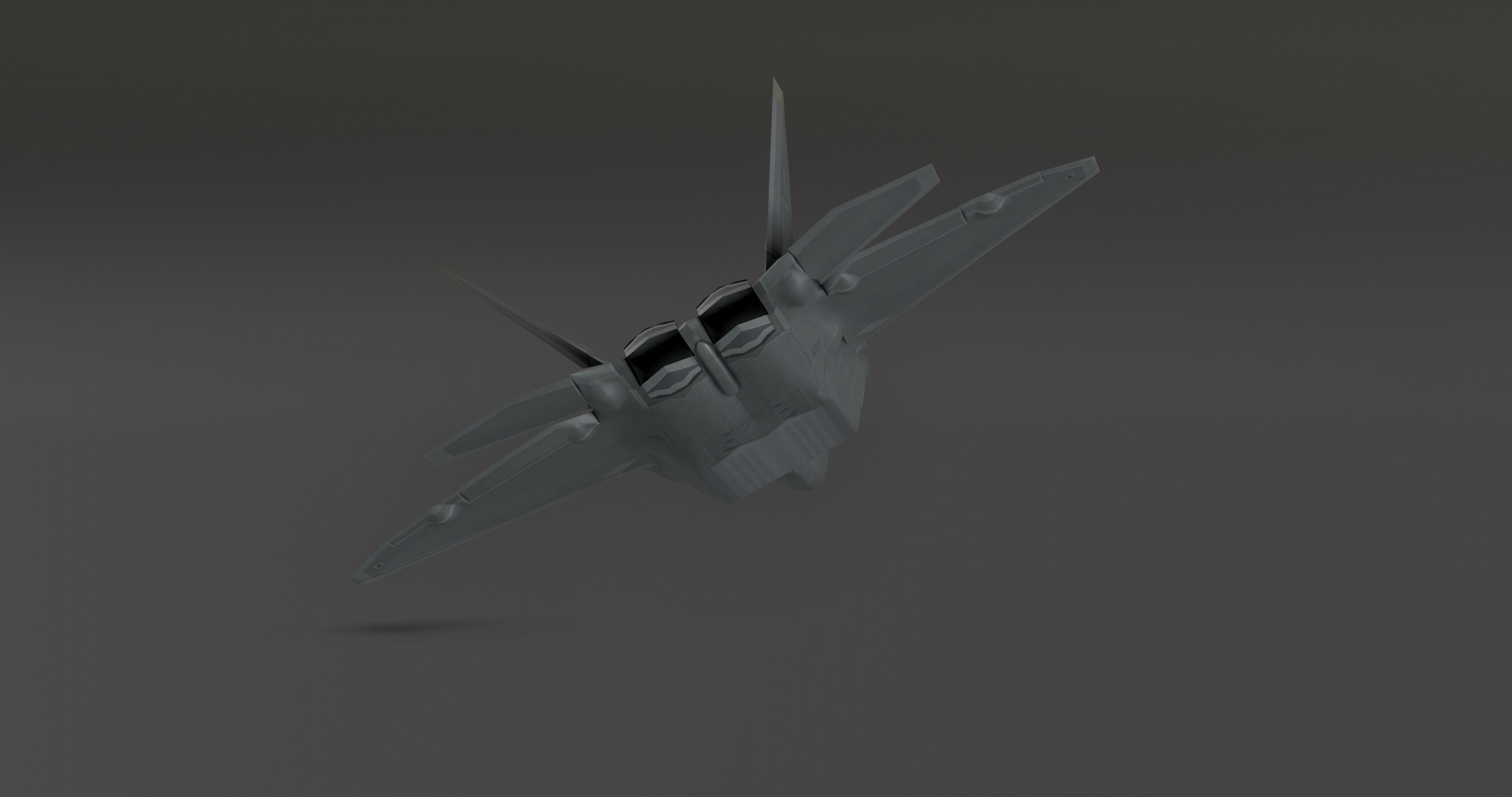 Pack Falcon Fighter Jets - 14 Aircrafts Low-poly 3D model_26