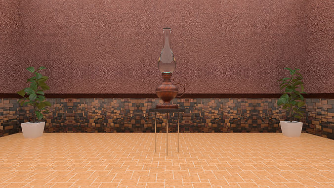 Antique Lamp 3D model