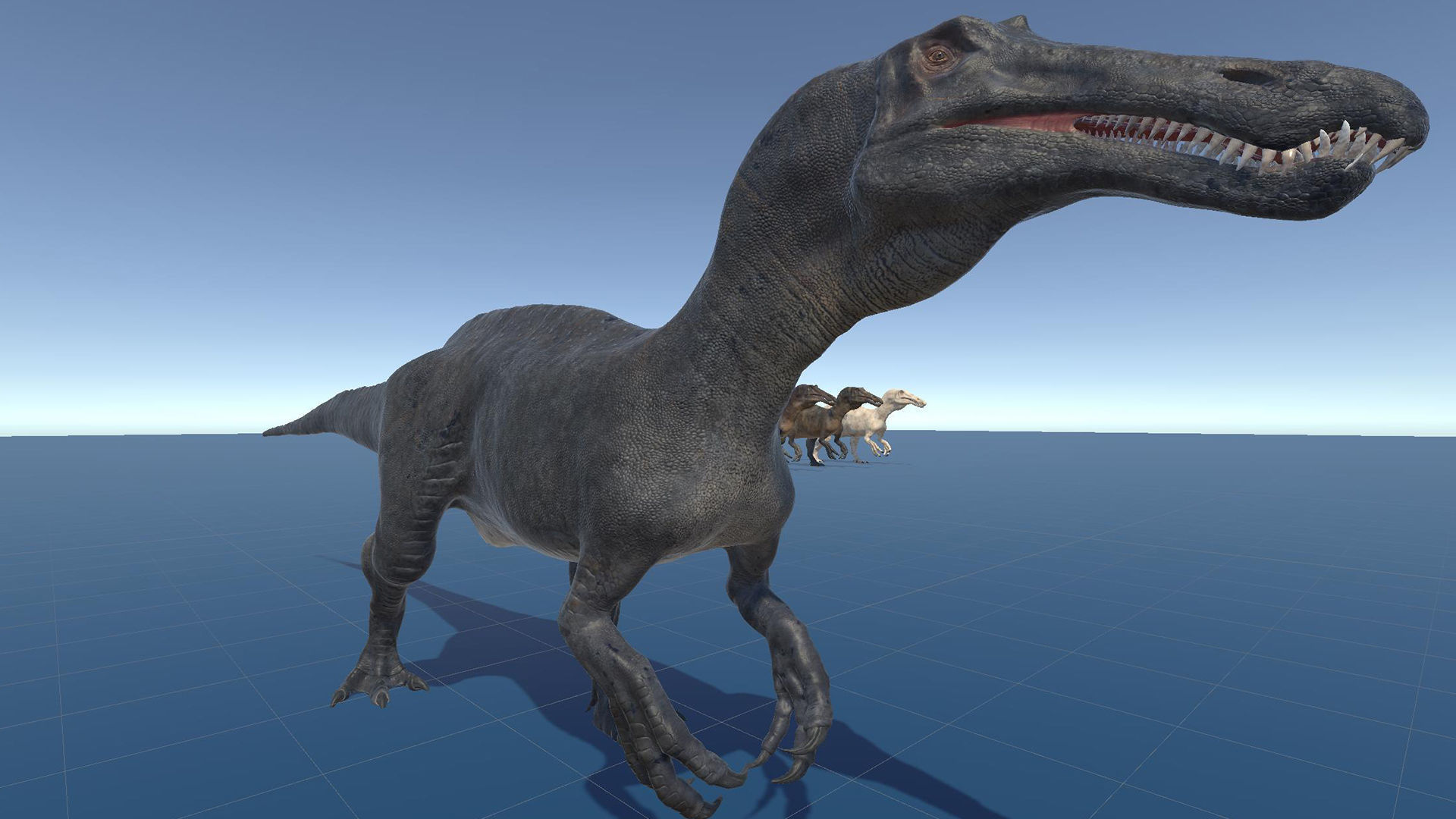 Dinosaur Suchomimus Tenerensis Unreal Engine and Unity Project Low-poly 3D model_22