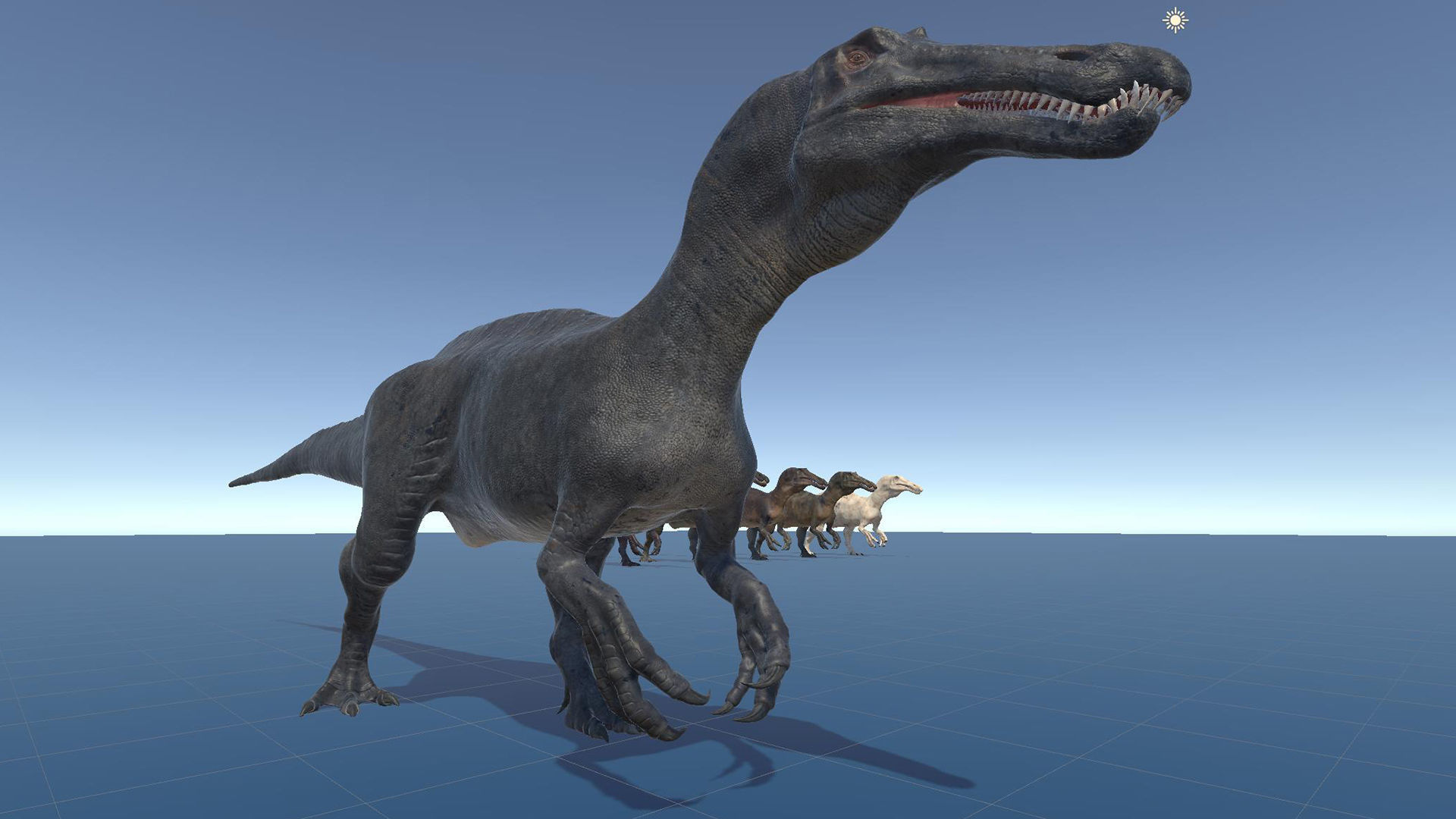 Dinosaur Suchomimus Tenerensis Unreal Engine and Unity Project Low-poly 3D model_27