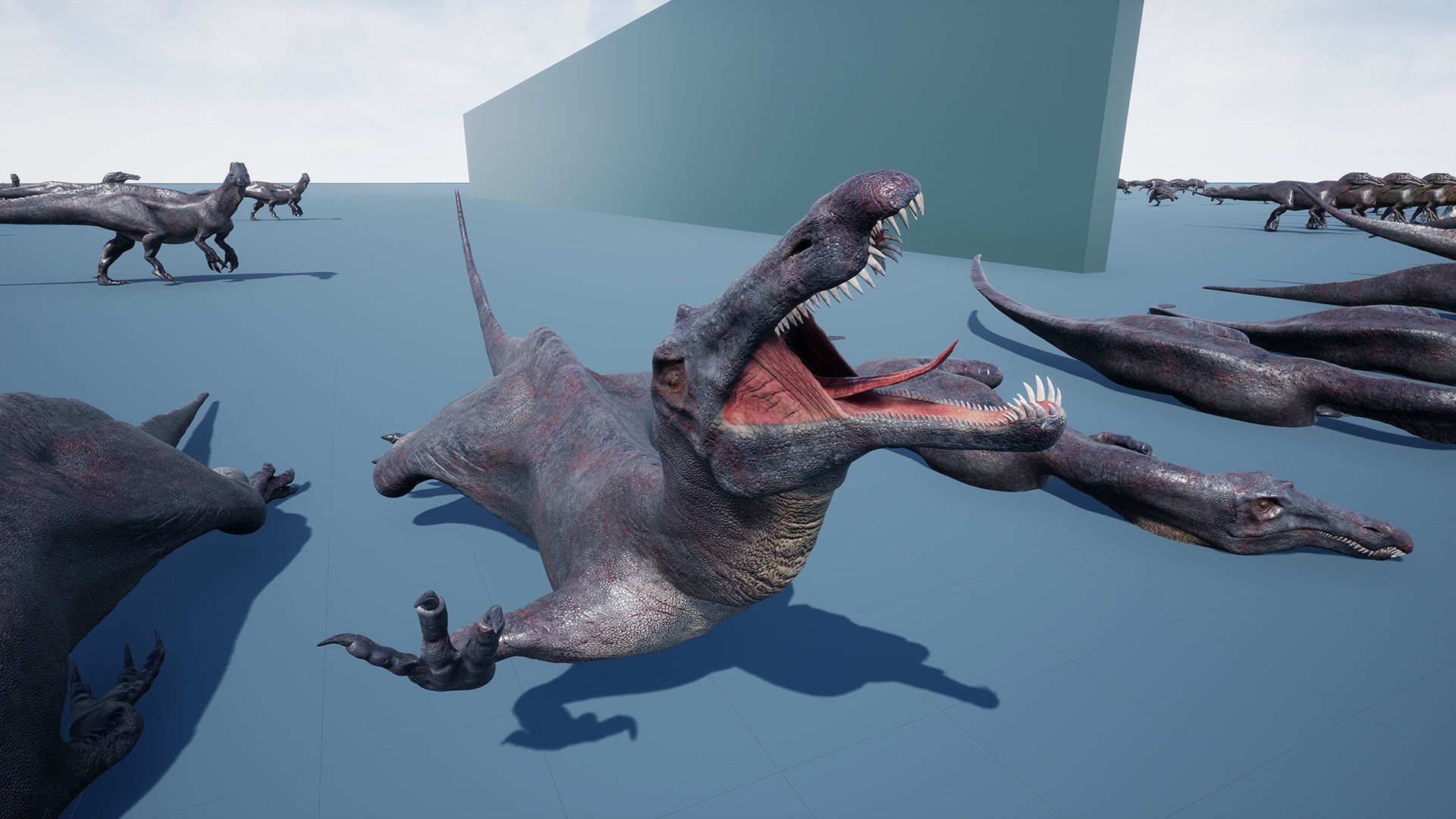 Dinosaur Suchomimus Tenerensis Unreal Engine and Unity Project Low-poly 3D model_20