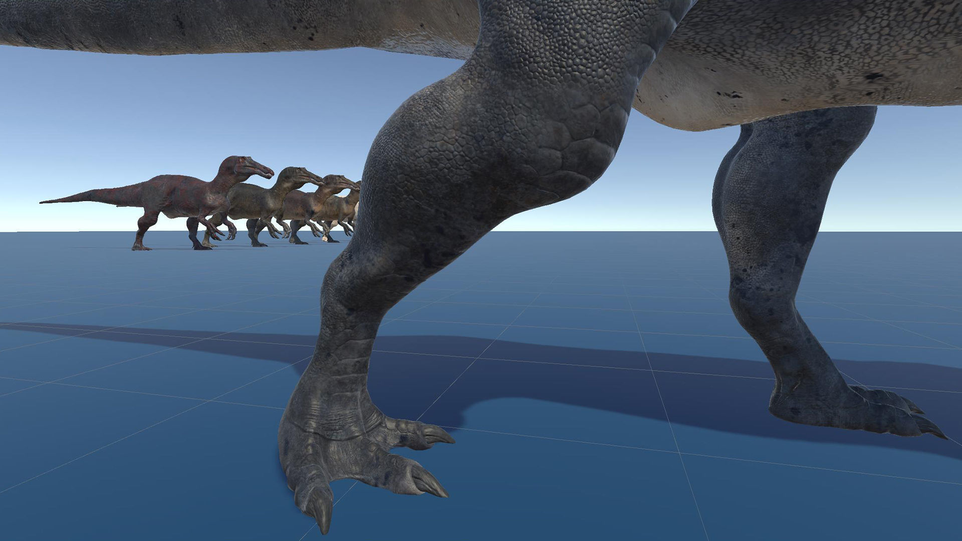 Dinosaur Suchomimus Tenerensis Unreal Engine and Unity Project Low-poly 3D model_29