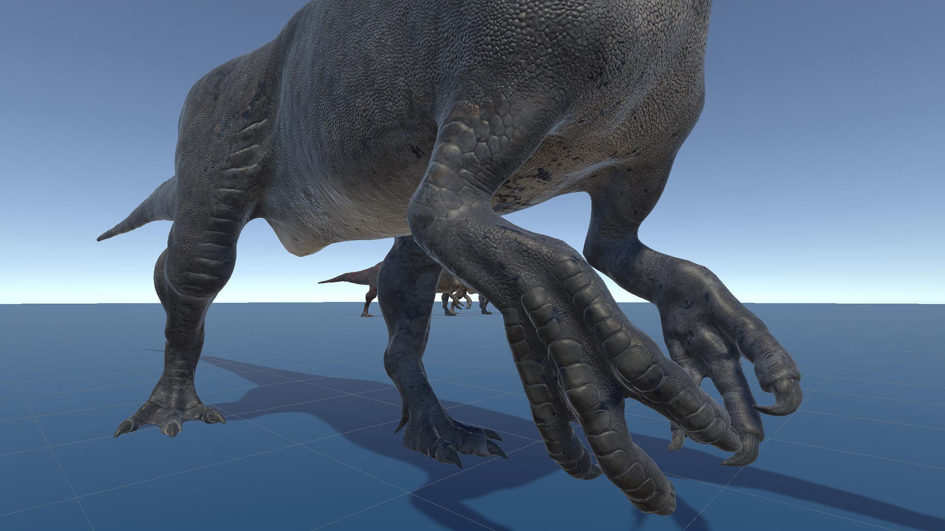 Dinosaur Suchomimus Tenerensis Unreal Engine and Unity Project Low-poly 3D model_28