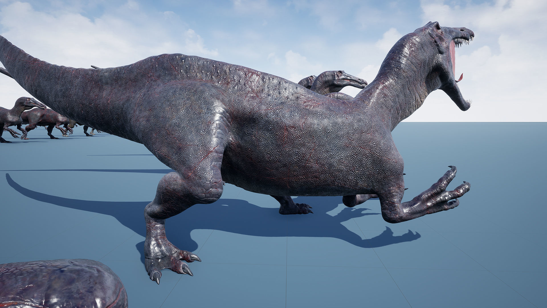 Dinosaur Suchomimus Tenerensis Unreal Engine and Unity Project Low-poly 3D model_18