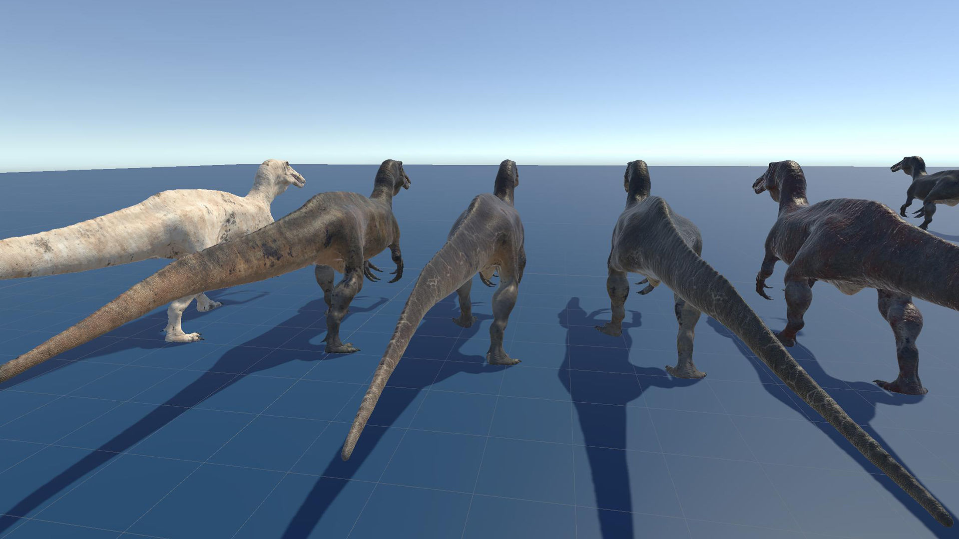 Dinosaur Suchomimus Tenerensis Unreal Engine and Unity Project Low-poly 3D model_26