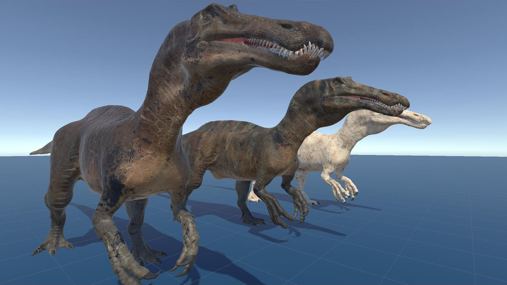 Dinosaur Suchomimus Tenerensis Unreal Engine and Unity Project Low-poly 3D model_25