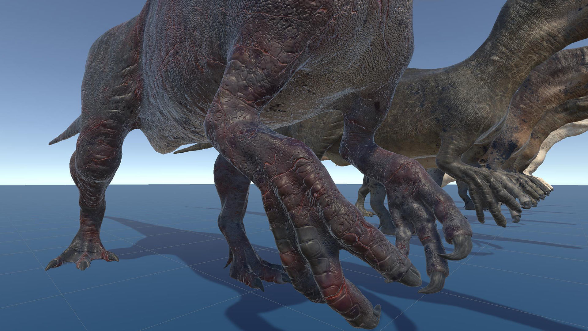 Dinosaur Suchomimus Tenerensis Unreal Engine and Unity Project Low-poly 3D model_30