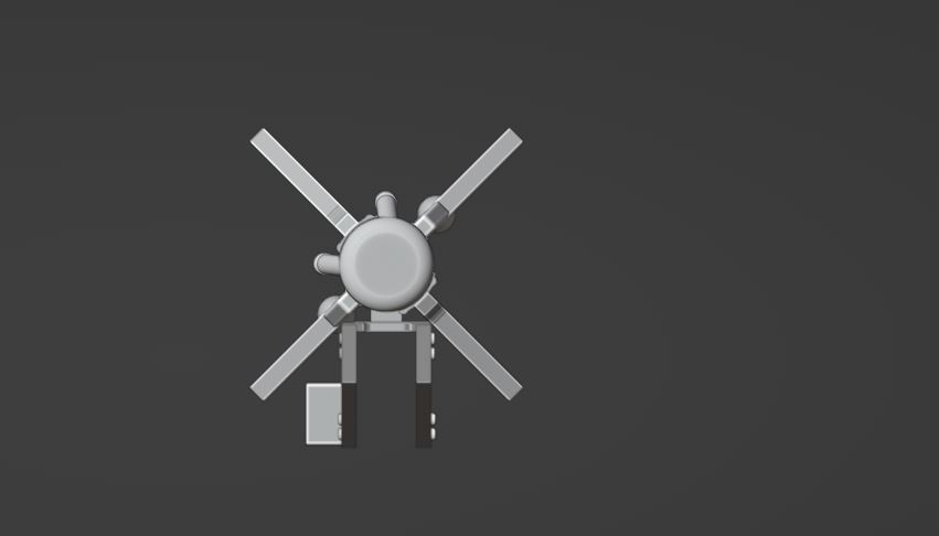 FALANGA 9M17 - FLEYTA - Anti-Tank Missile and Mount 3D print model_4