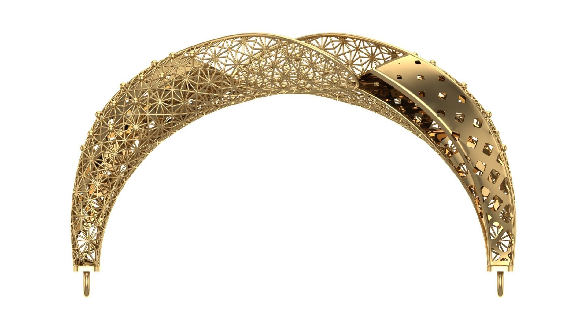 NEW COLLECTION BRACELEST and RING-BK02 3D print model_4