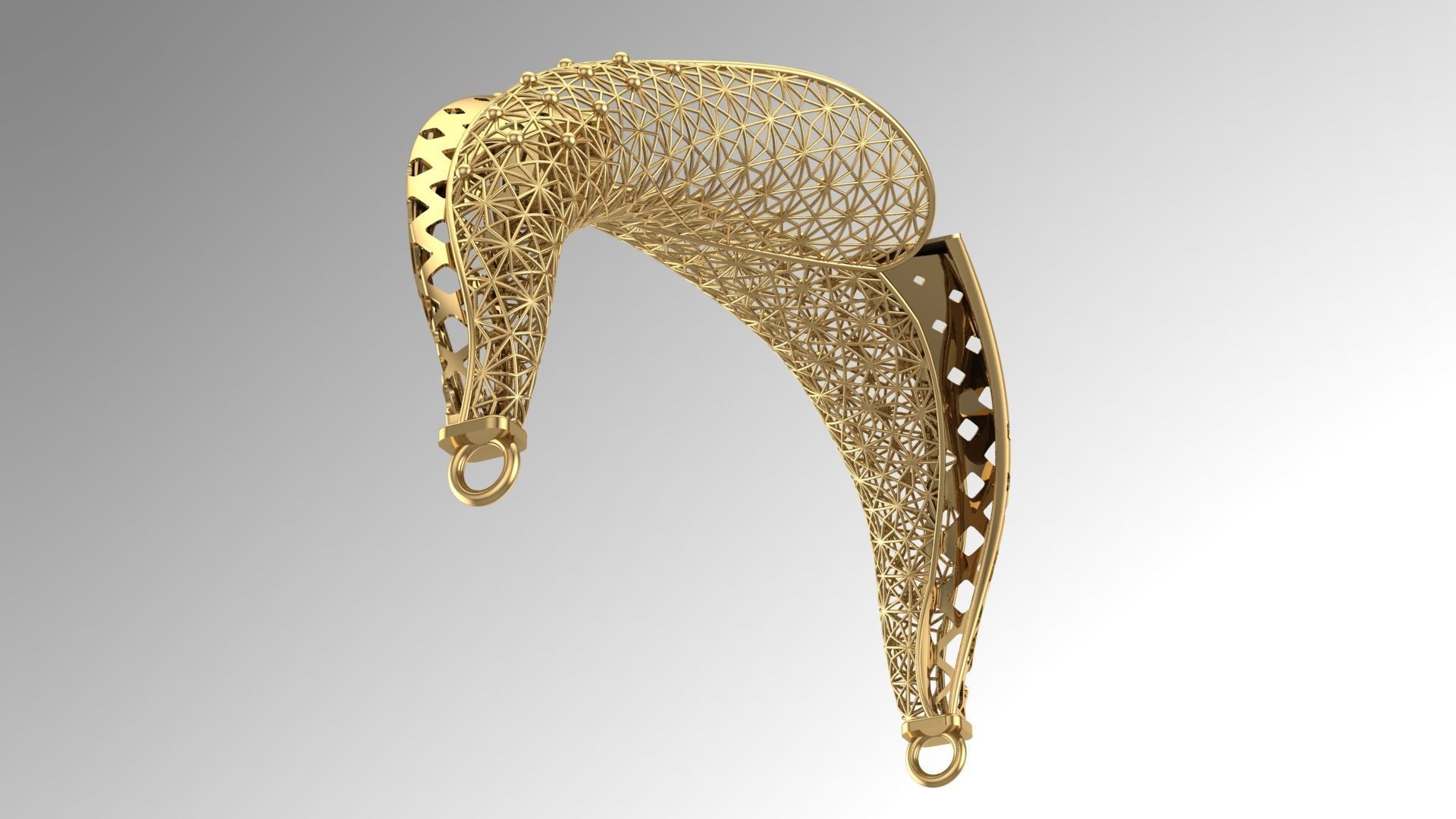 NEW COLLECTION BRACELEST and RING-BK02 3D print model_5