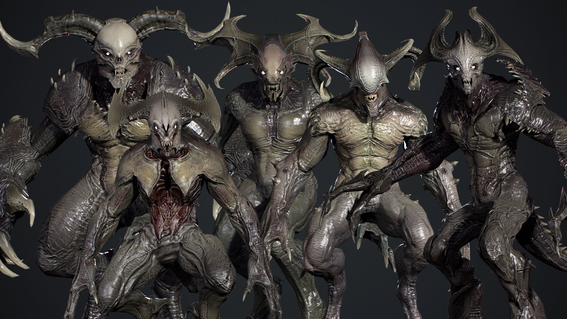 Legendary Demon Pack 3D Model Collection_55