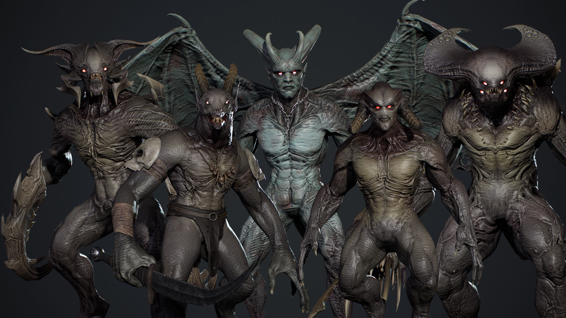Legendary Demon Pack 3D Model Collection_52