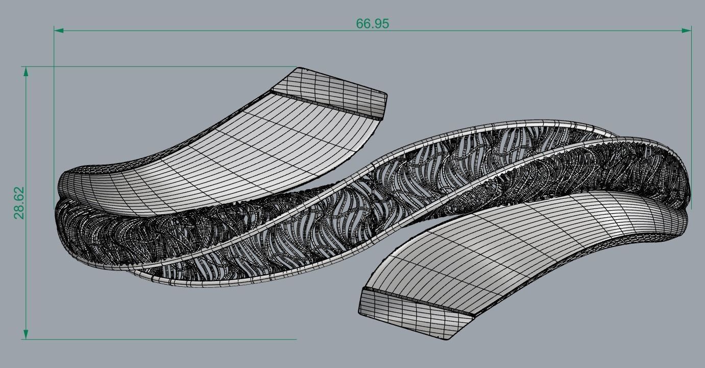NEW COLLECTION BRACELEST and RING-BK06 3D print model_2