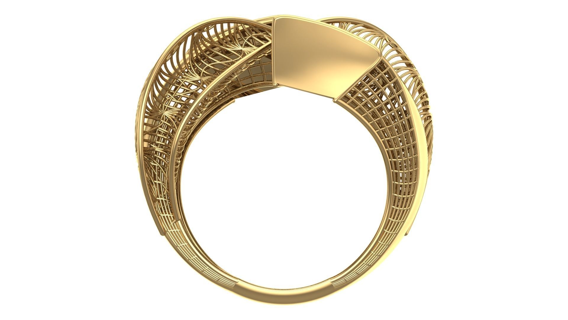 NEW COLLECTION BRACELEST and RING-BK06 3D print model_9