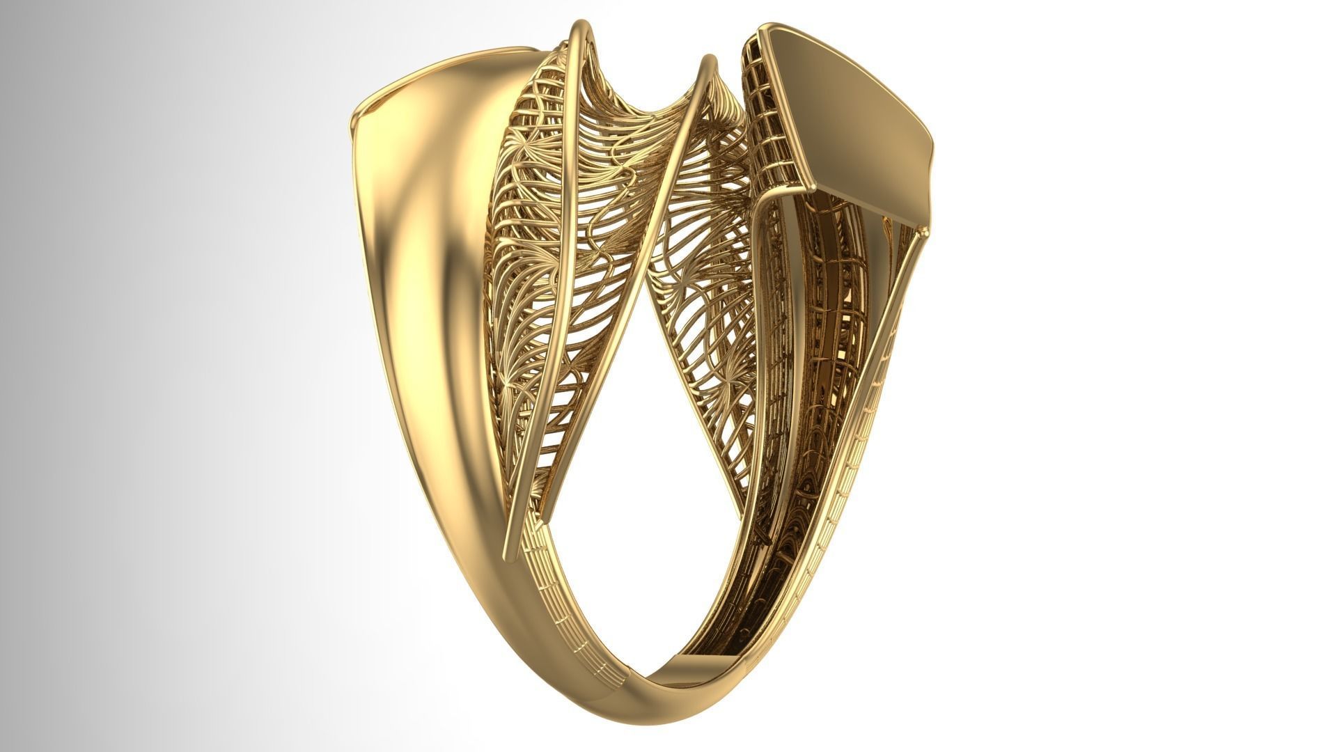 NEW COLLECTION BRACELEST and RING-BK06 3D print model_11