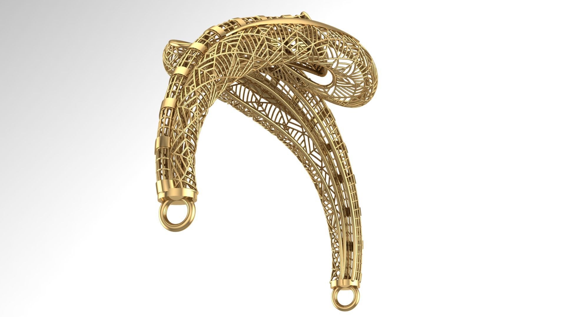 NEW COLLECTION BRACELEST and RING-BK08 3D print model_5