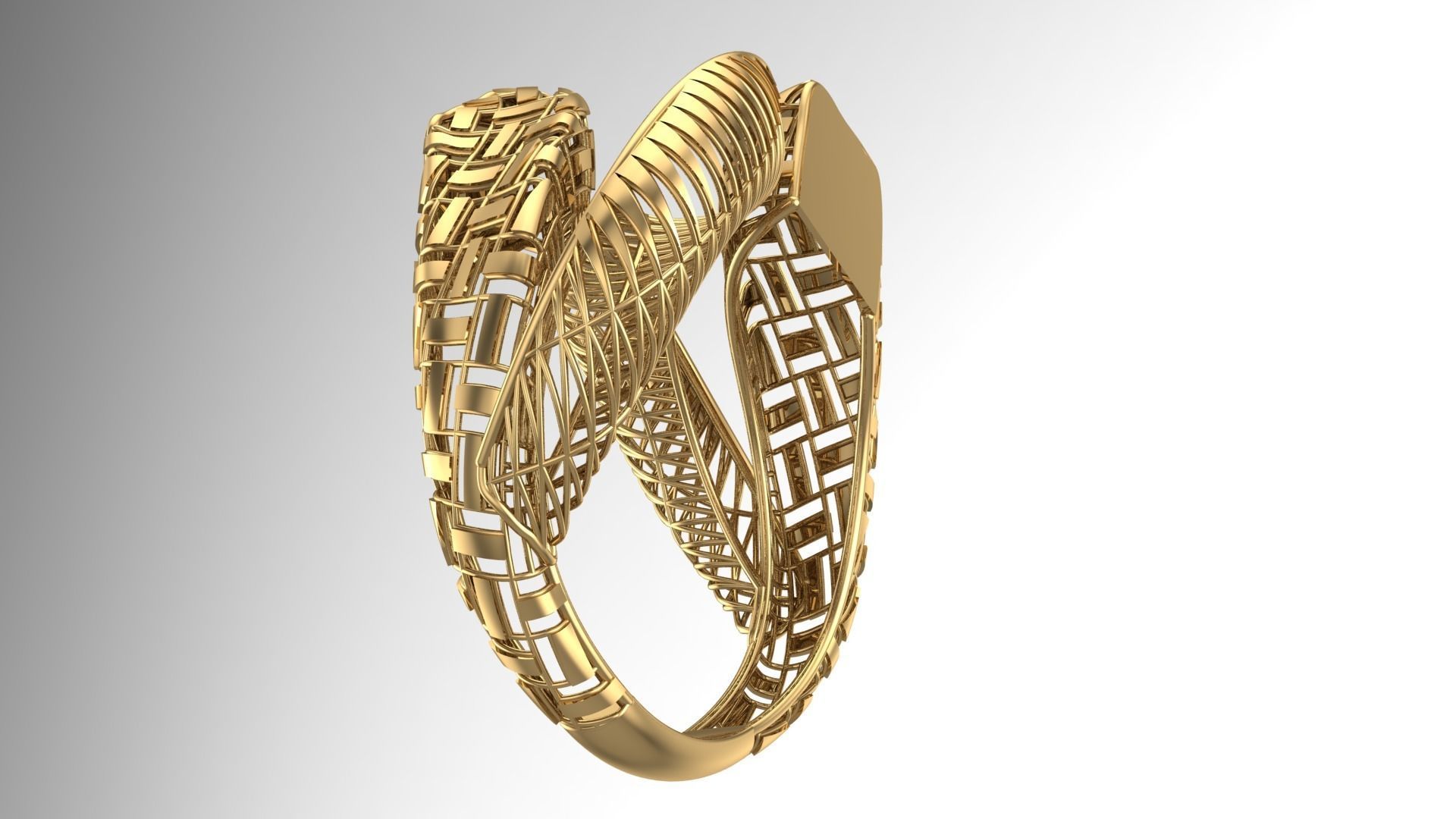 NEW COLLECTION BRACELEST and RING-BK09 3D print model_11
