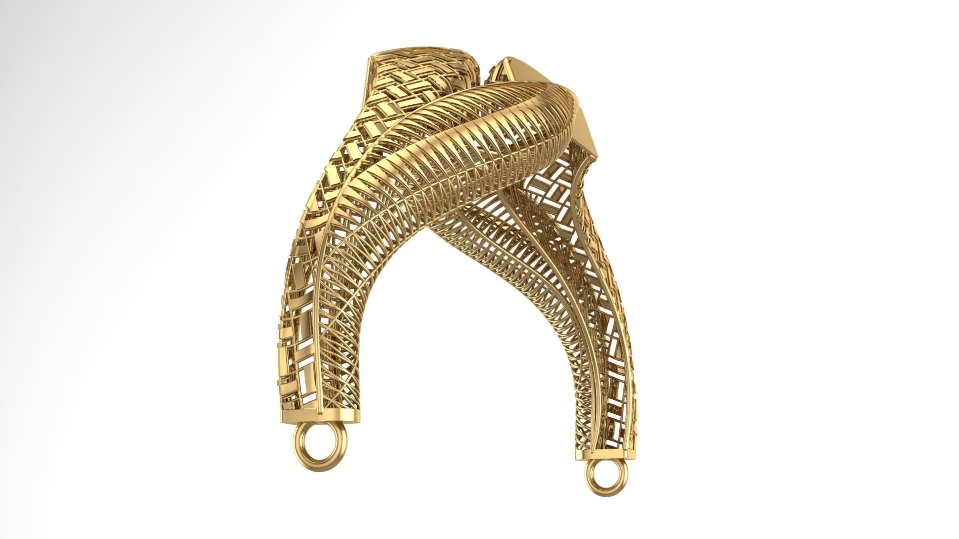 NEW COLLECTION BRACELEST and RING-BK09 3D print model_3