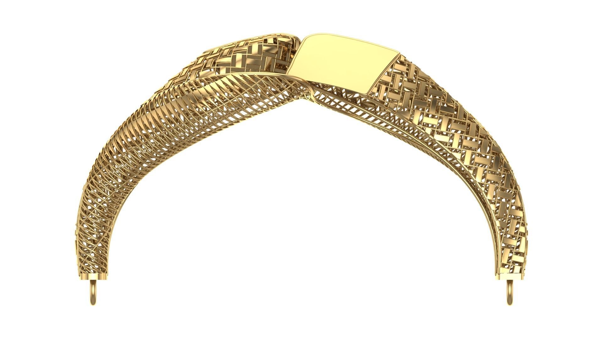 NEW COLLECTION BRACELEST and RING-BK09 3D print model_4