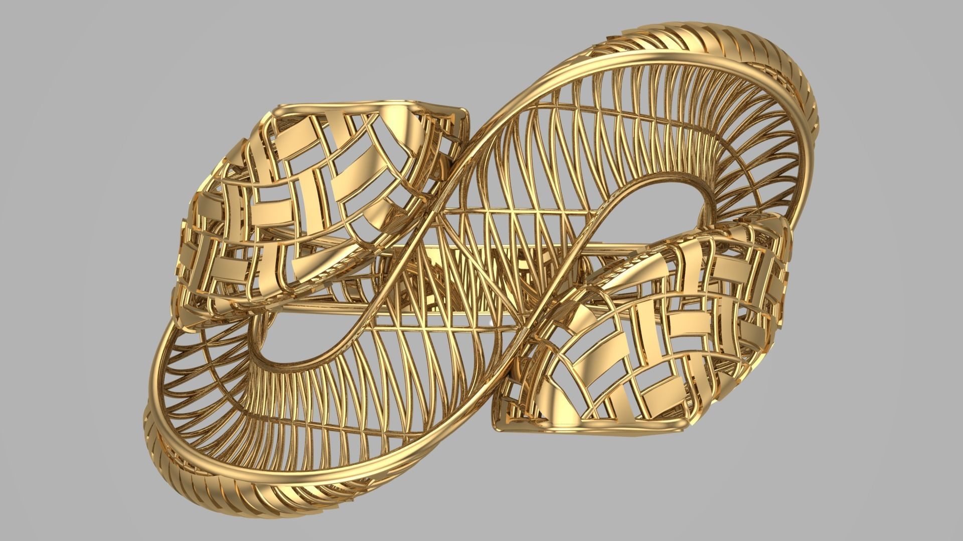 NEW COLLECTION BRACELEST and RING-BK09 3D print model_8