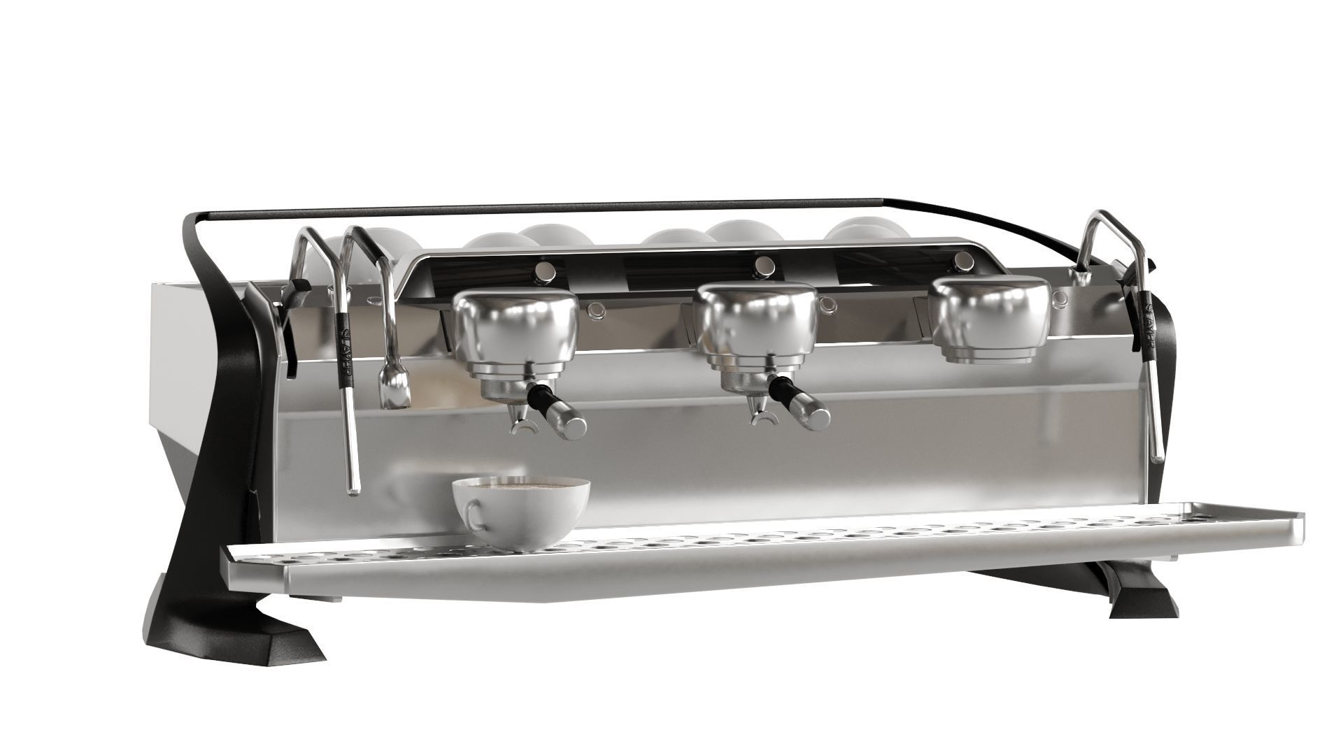 Coffee Makers Set 4 Commercial 3D model_10