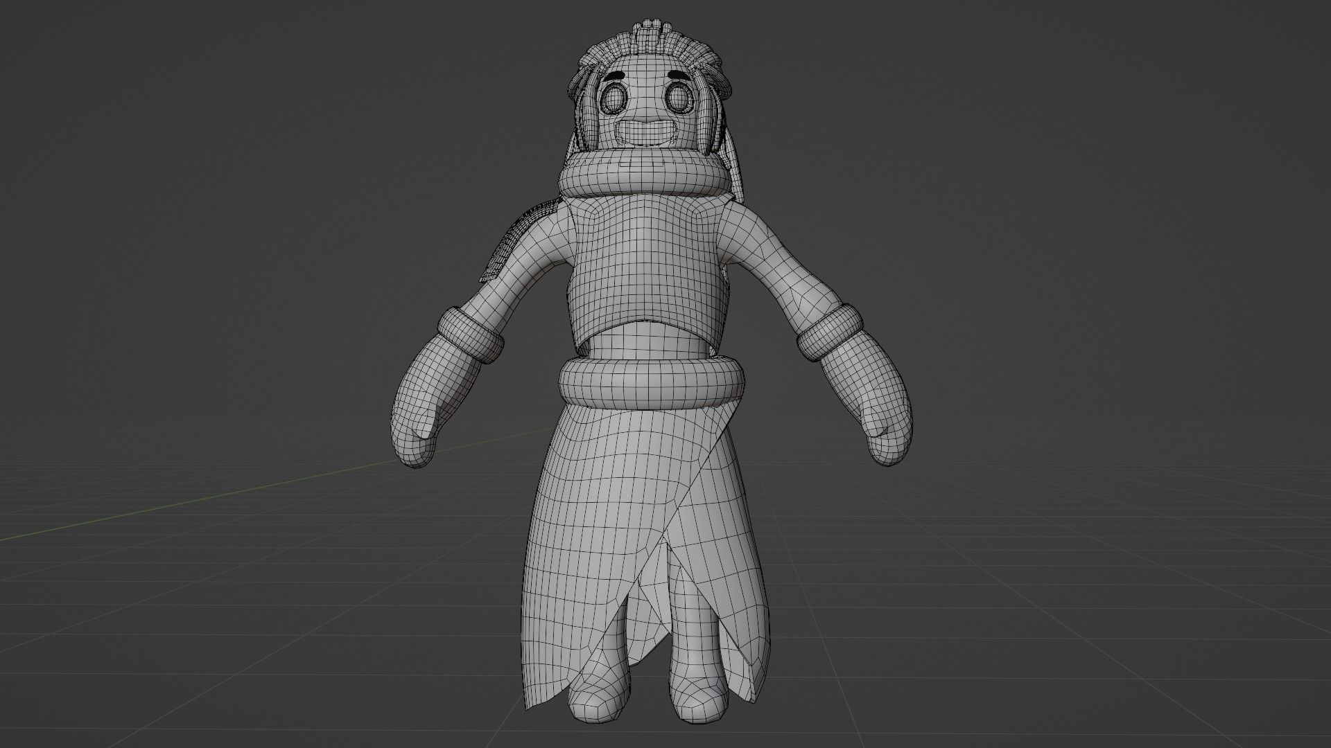 Slime Amarelo 3D model_6