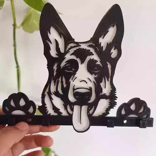 Pack 15 keyholders dogs breeds llaveros portallaves