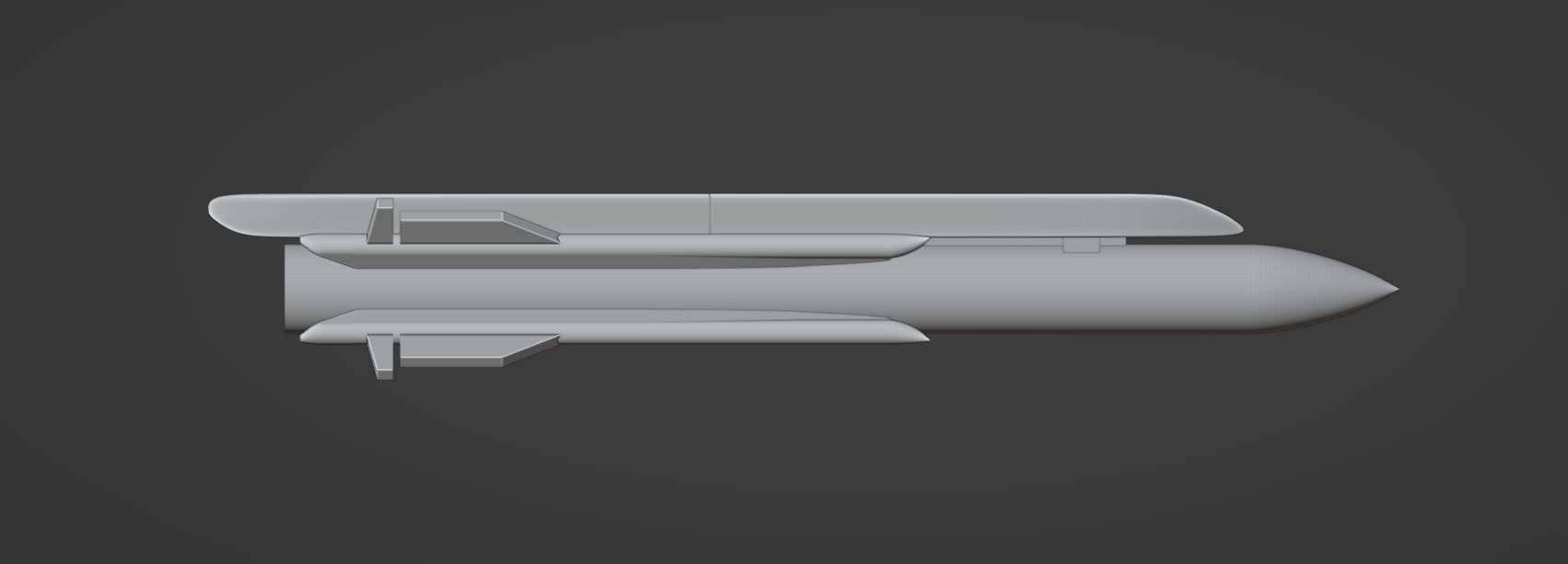 Russia KH-31 Missile - NATO AS-17 Krypton 3D print model_2