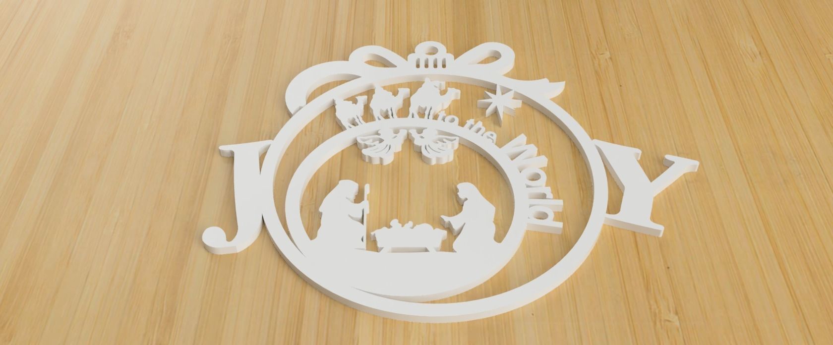 christmas ornament 3D print model_2