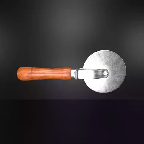 Pizza Cutter Low-poly 3D model