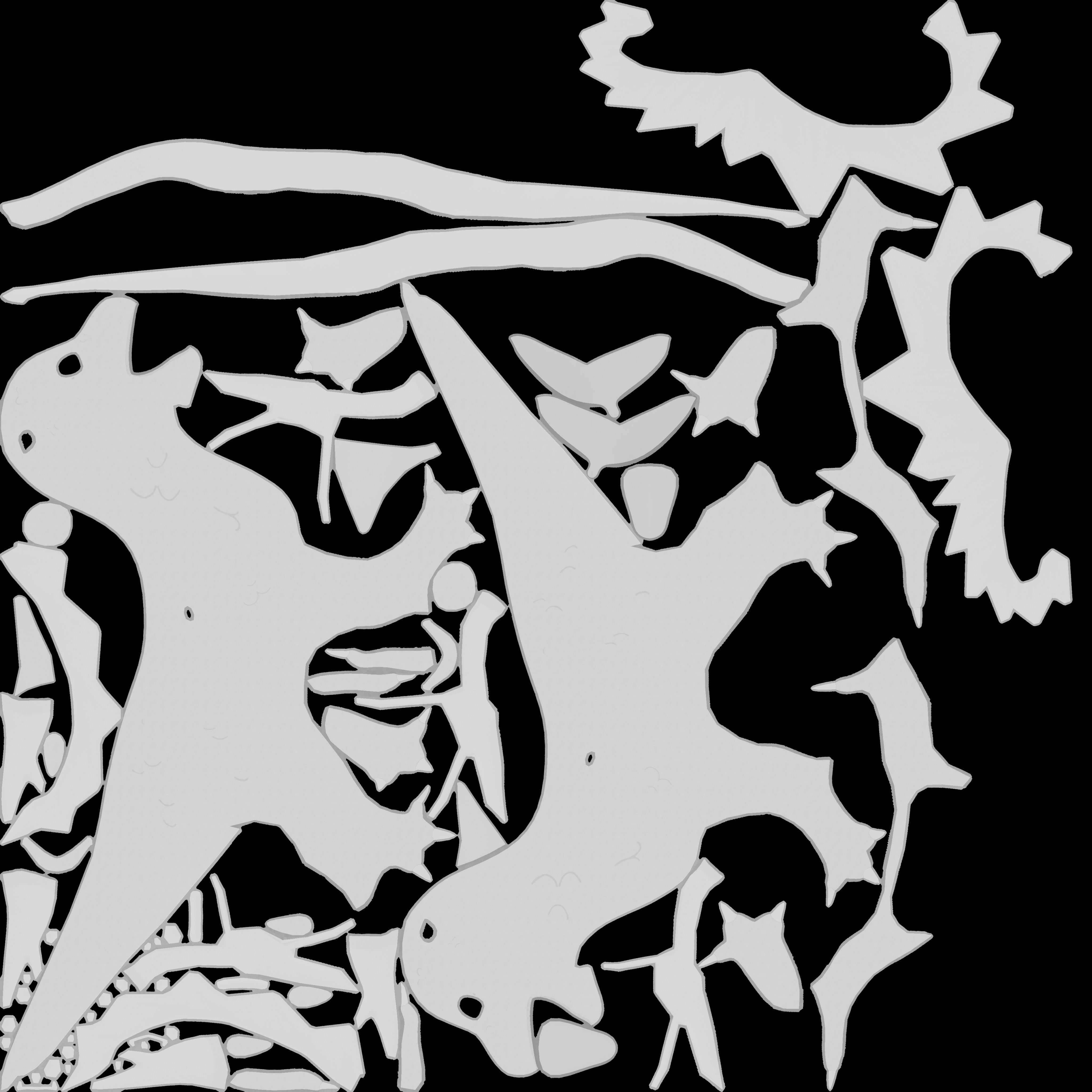 a cute dragon Low-poly 3D model_2