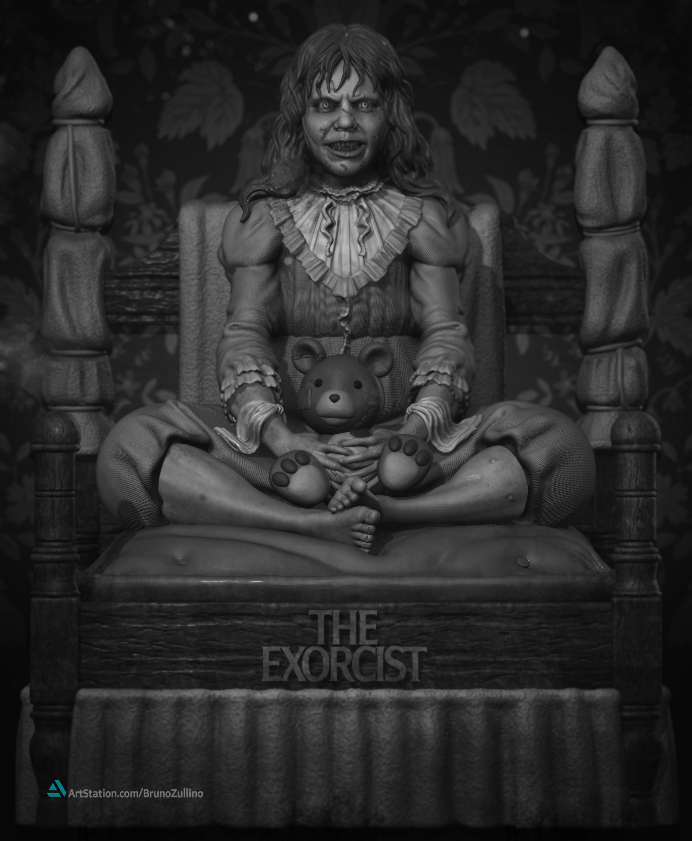 Regan MacNeil update model 3D print model_4