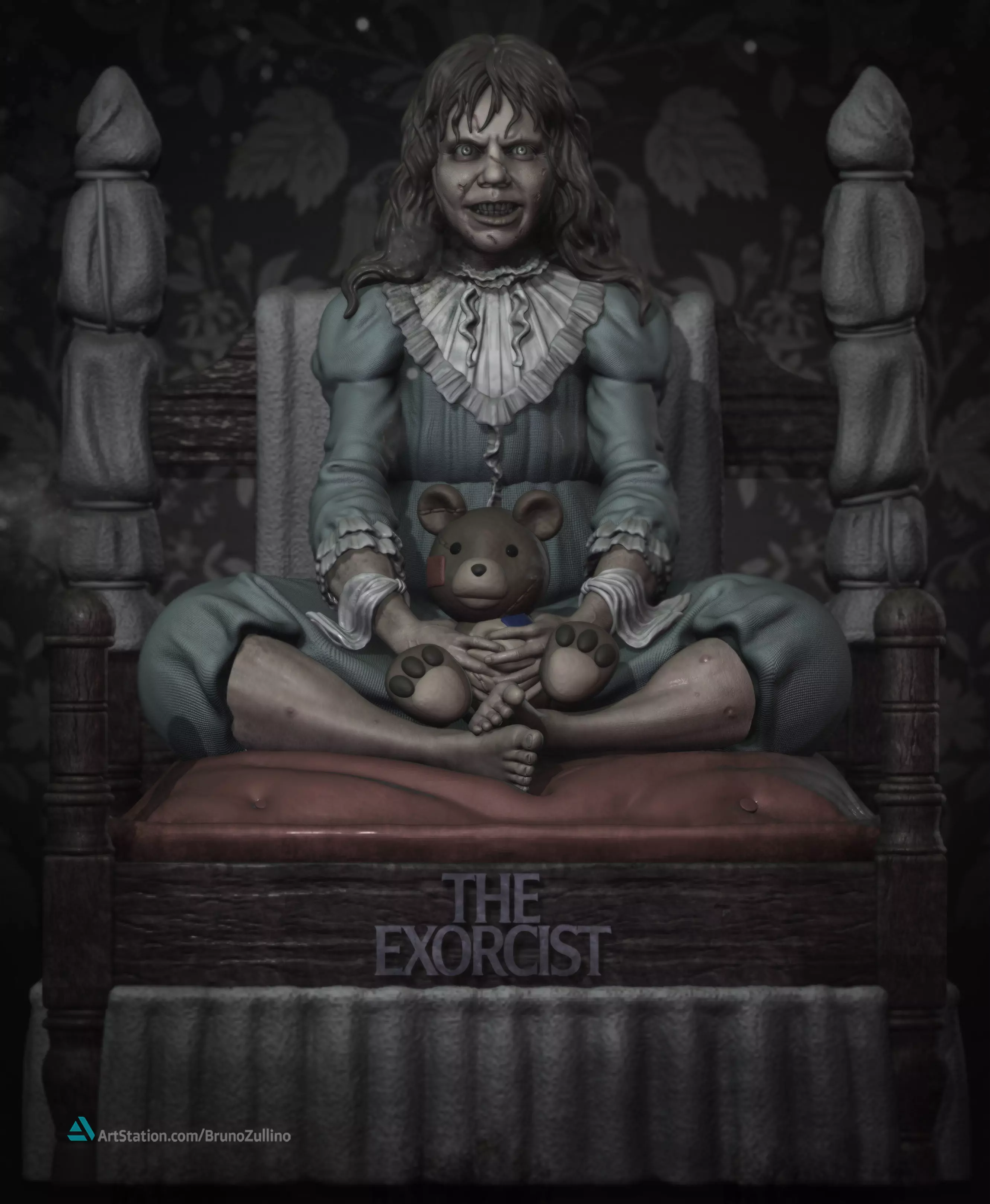 Regan MacNeil update model 3D print model_0