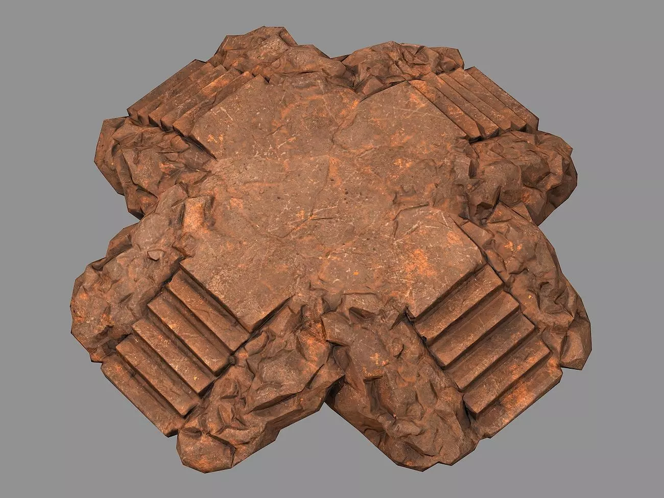 Staris Rock 04 Low-poly 3D model
