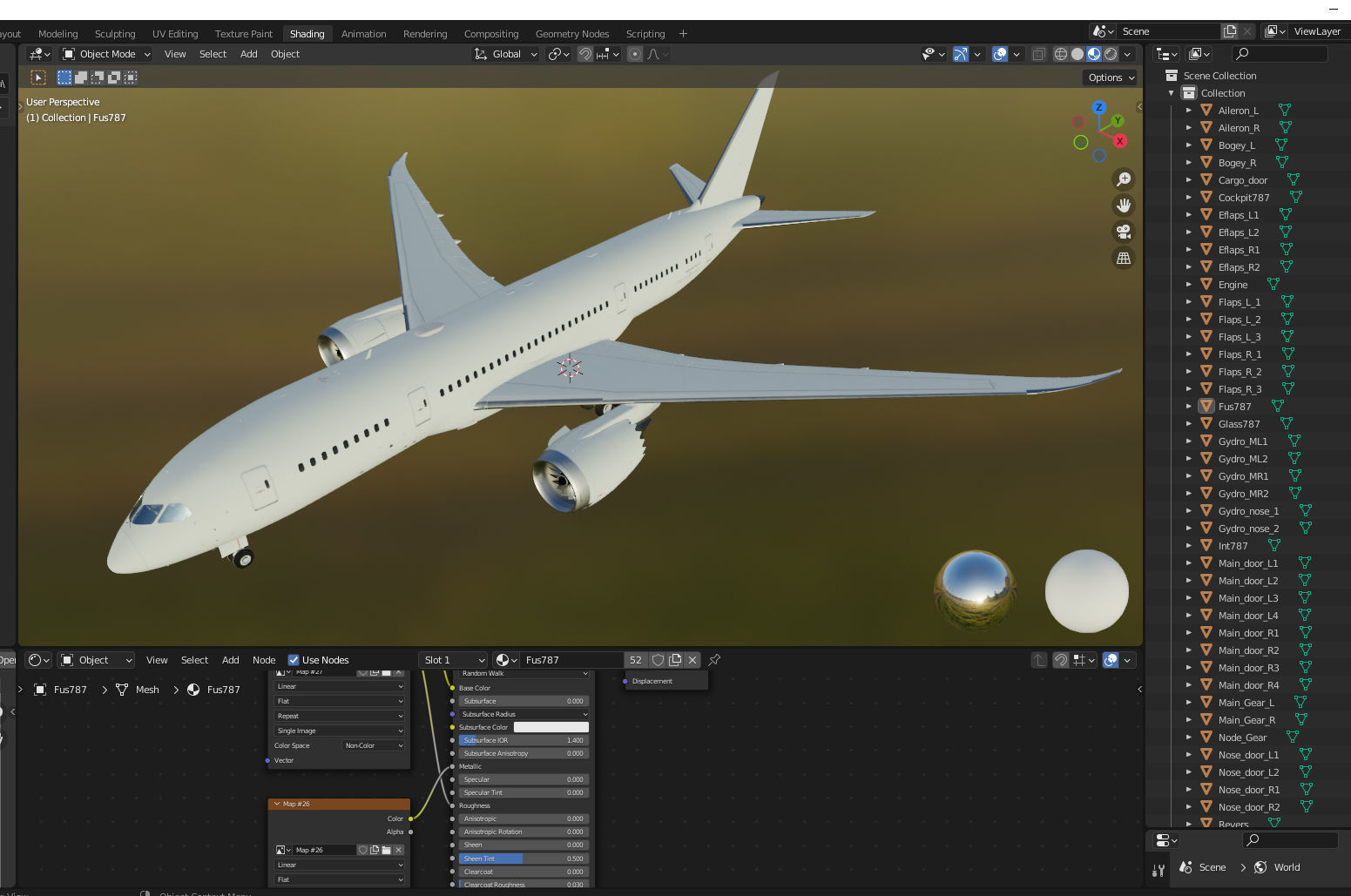 Boeing 787-8 Dreamliner 3D model_38