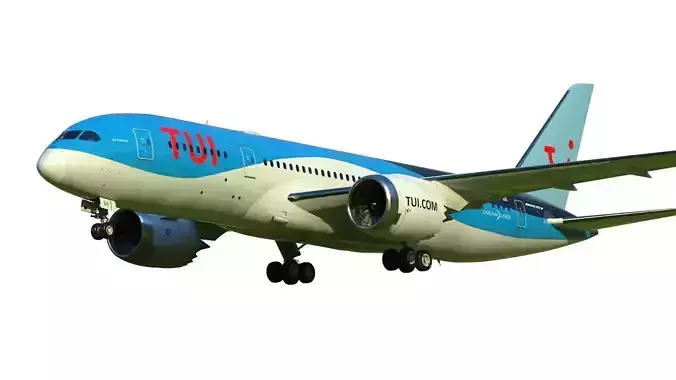Boeing 787-8 Dreamliner 3D model