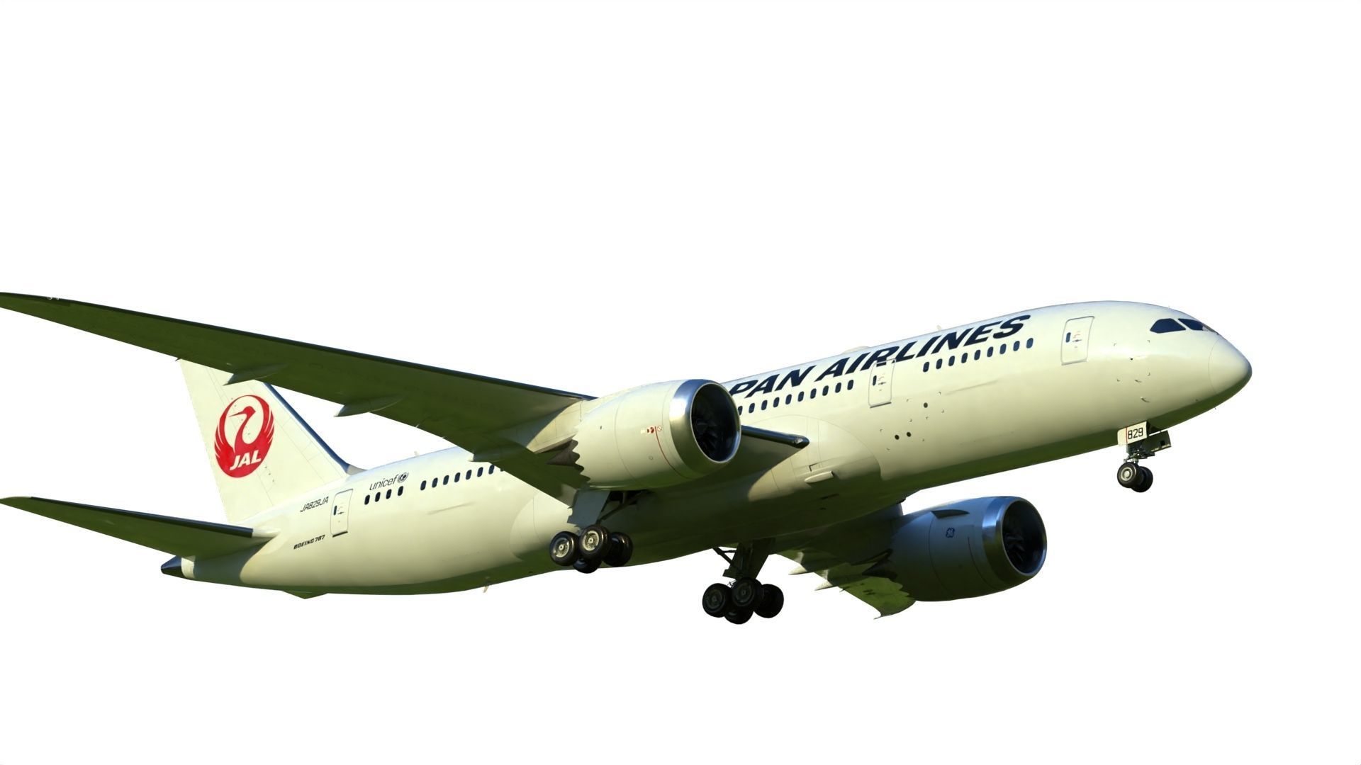 Boeing 787-8 Dreamliner 3D model_4