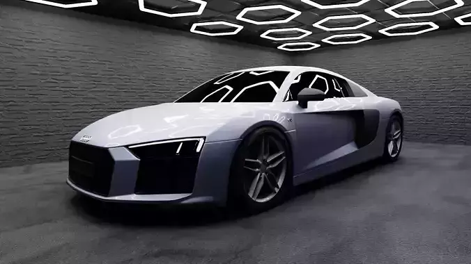Audi R8 3d model