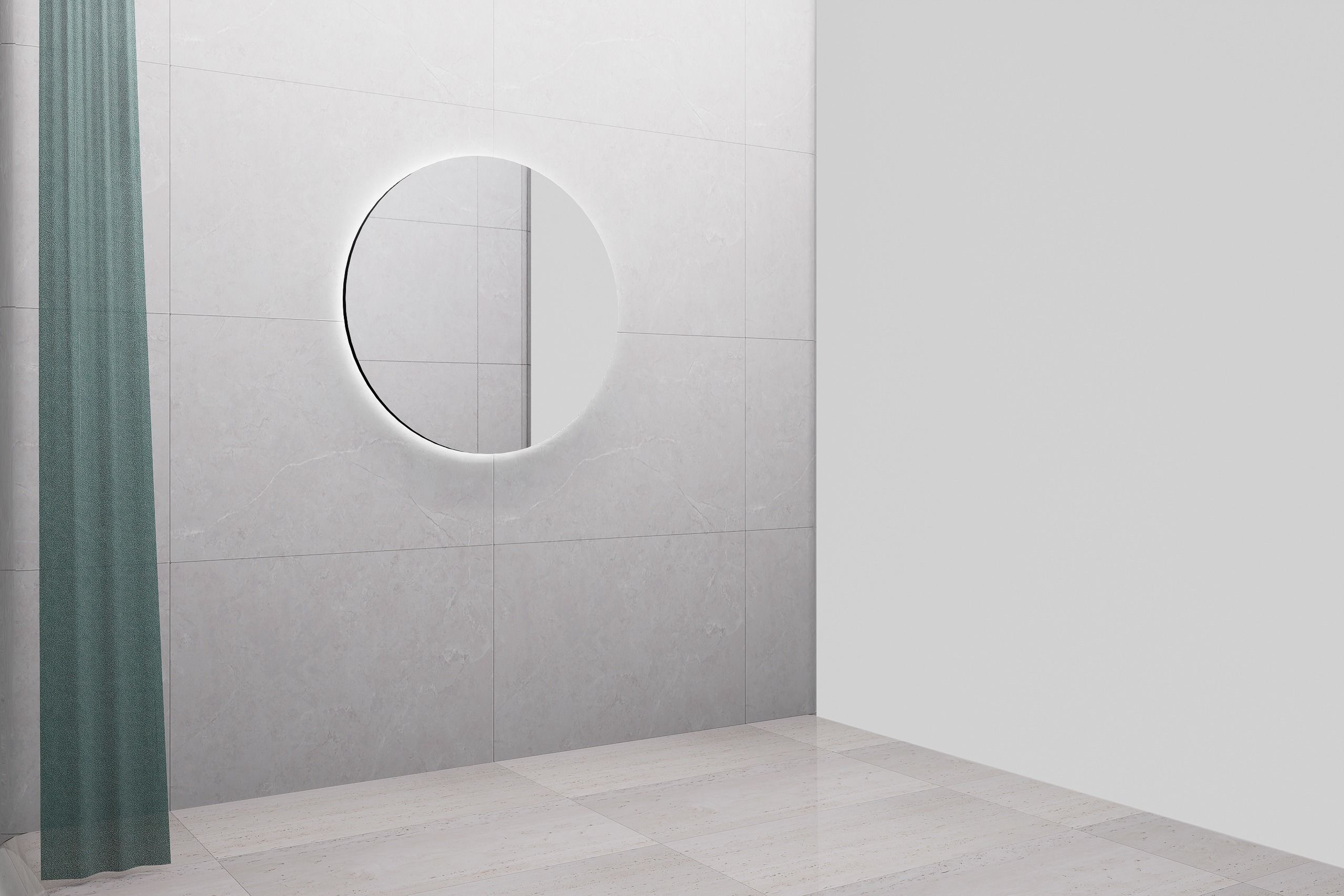 Curtain Straight Line Pack 01 3D model_1