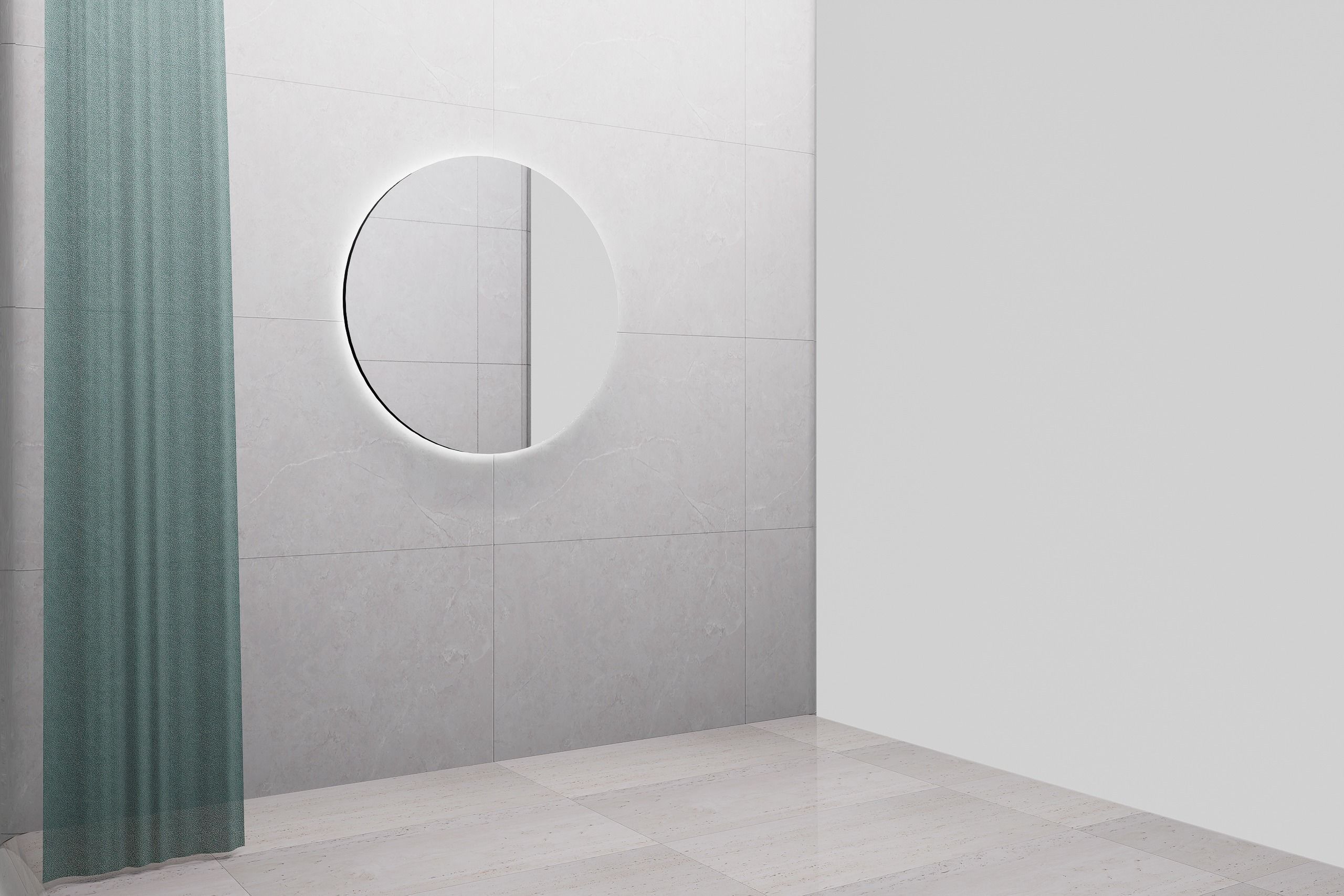 Curtain Straight Line Pack 01 3D model_2