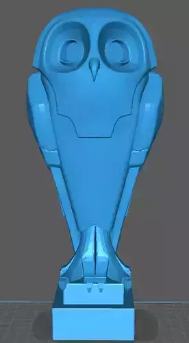 Art Deco Owl Statue