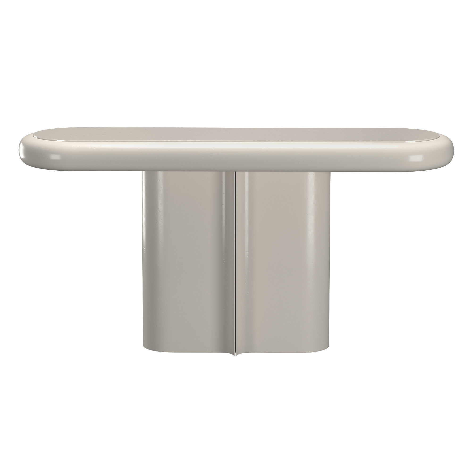 Oval CONSOLE 3D model_2