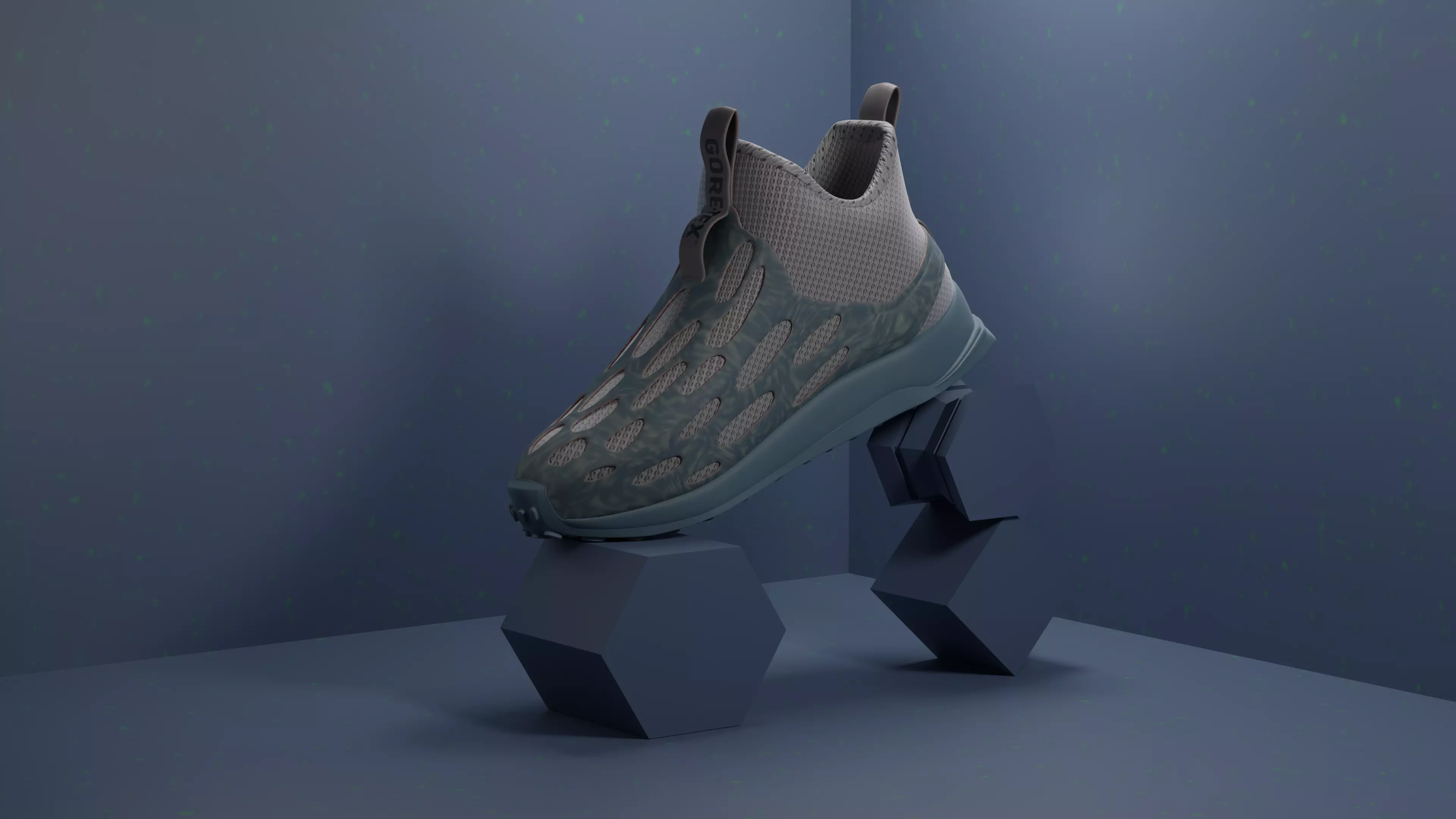 Shoes - Merrell - Hydro Runner Mid GORE-TEX 3D model_0