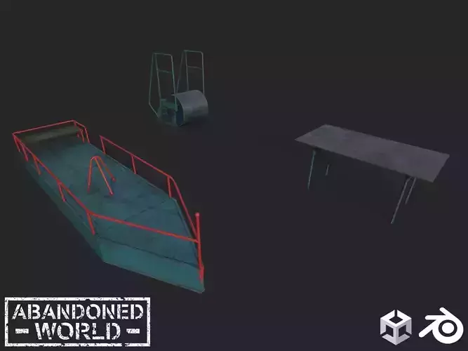 Old Playground Props Set