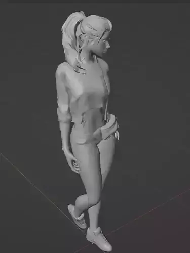 Gorgeous Girl Figure 3D print ready