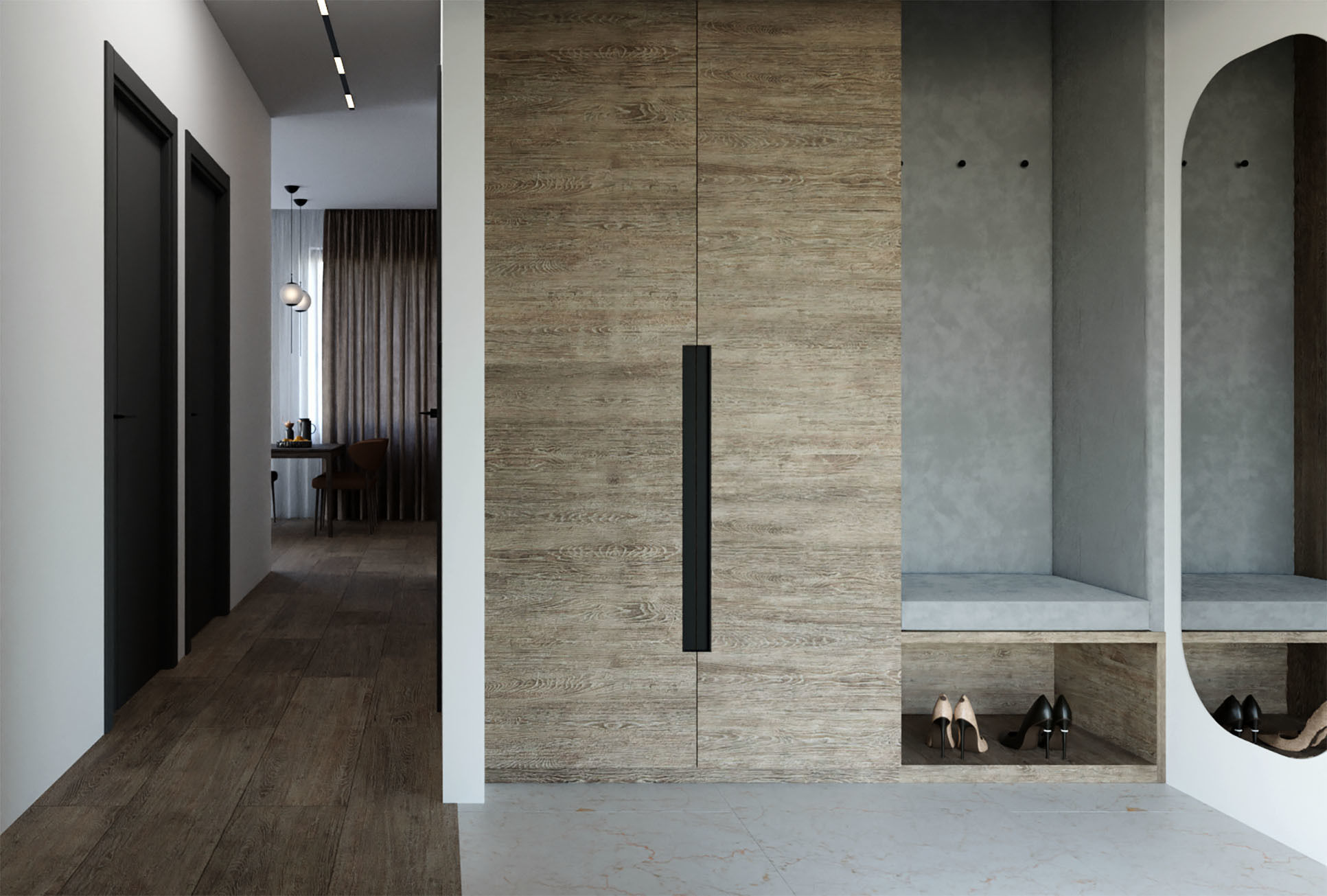 Entire Apartment 3D model_8