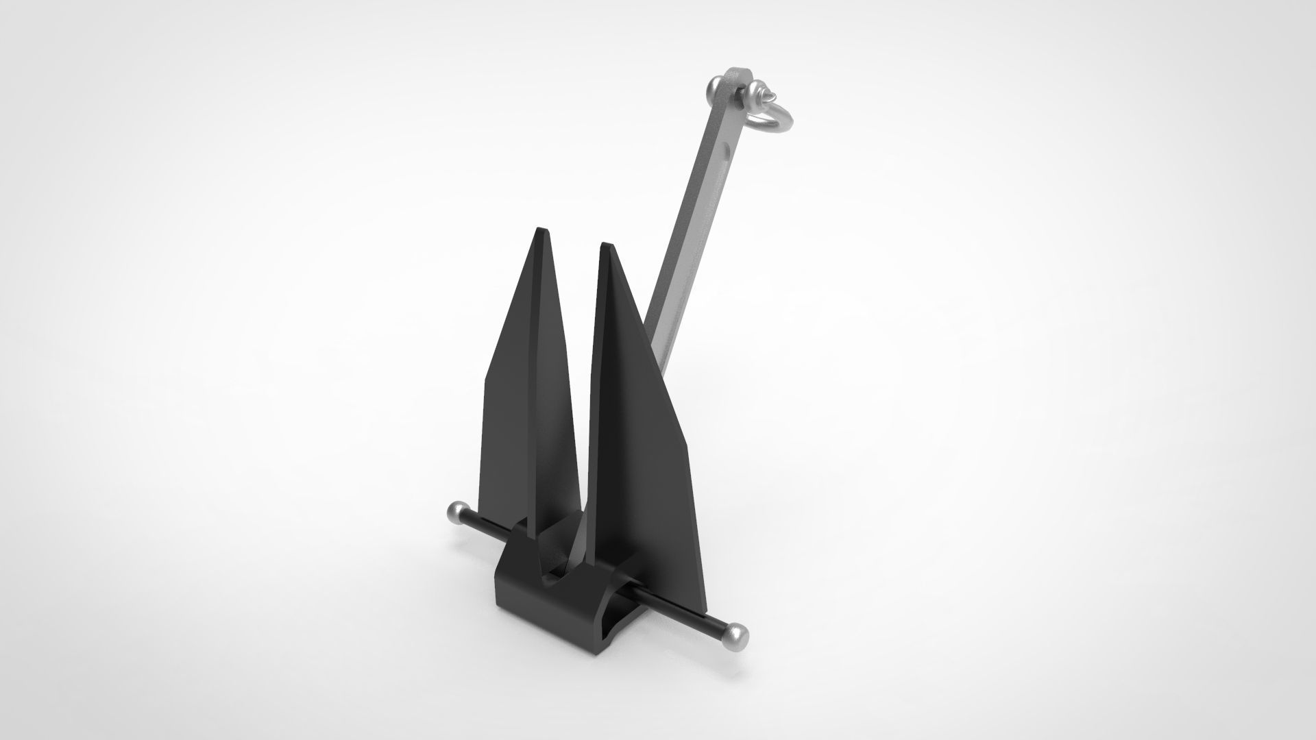 Anchor Type D 3D print model_2