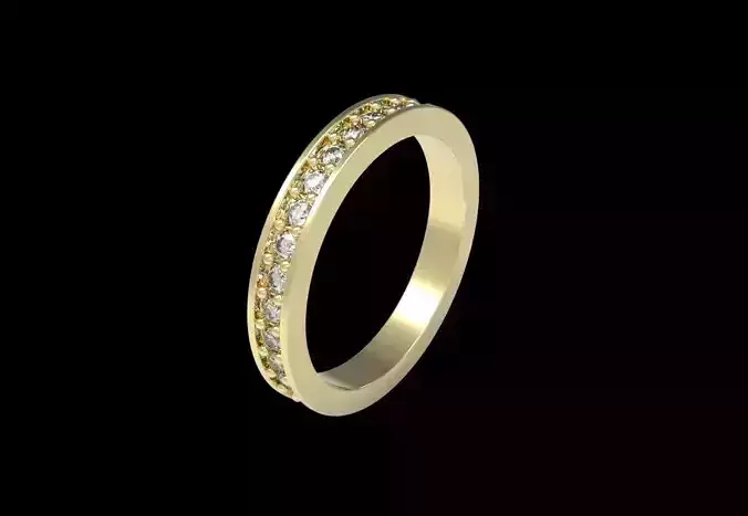 Aliance ring with stones RC-005