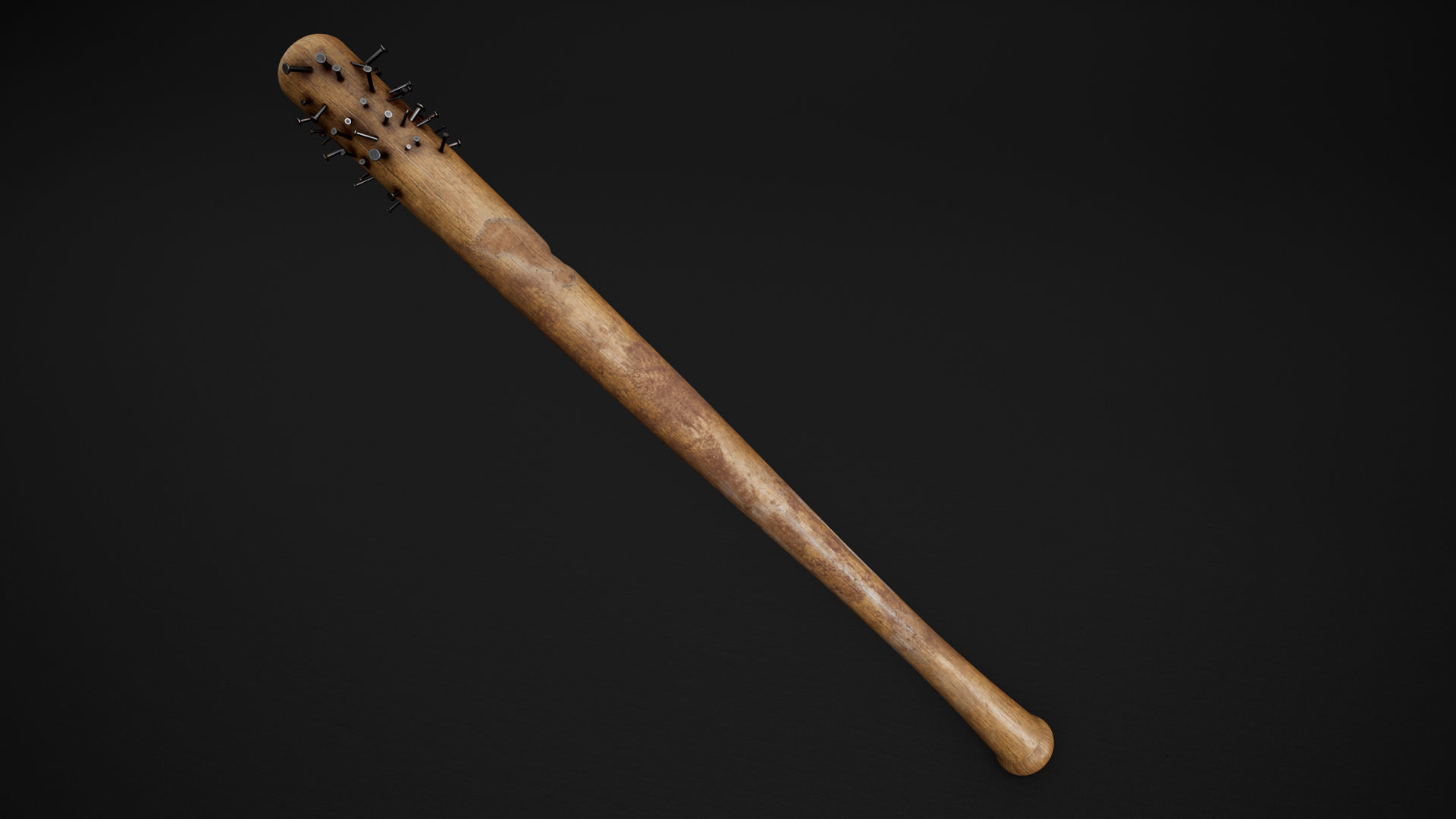 Survival Weapons and Tools Low-poly 3D model_1