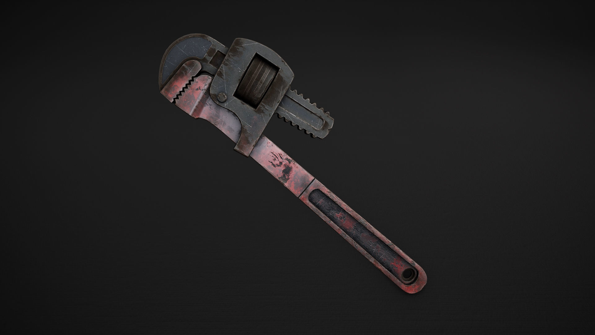 Survival Weapons and Tools Low-poly 3D model_9
